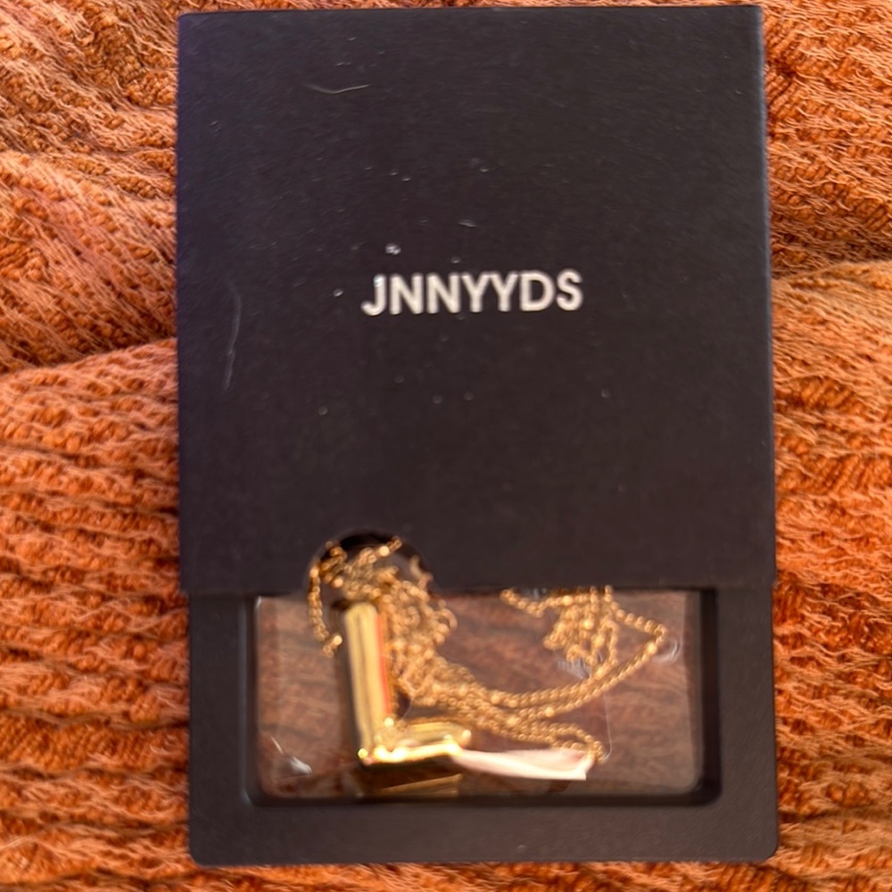 JNNYYDS Gold plated pendant Necklace